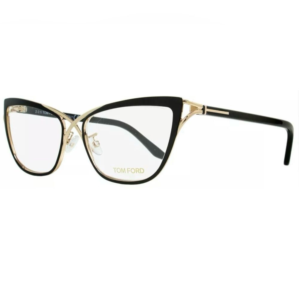 Authentic Tom Ford Women's Glasses in Black and Gold